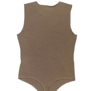 Abercrombie and fitch soft A&F collection size XL brown tank high neck bodysuit